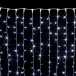 Светодиодный занавес с мерцающим диодом 2*3 м., 420 холодных белых LED ламп, белый провод, Winner Light (w.03.6W.420+)