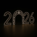 Светодиодные цифры &quot;2026&quot; 200 см., Сад Радости (SR017)