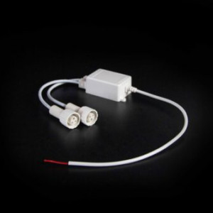 Контроллер с эффектом двойной волны для светодиодной ленты Комета, 2-х канальный, белый, TeamProf (TPF-C-K2-24-W)