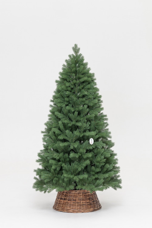 Искусственная елка Приозерская 270 см., теплые белее лампы, 100% литая хвоя, ЕлкиТорг (264270) в Санкт-Петербурге