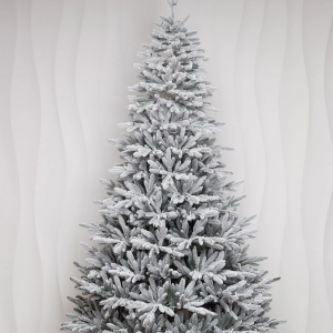 Искусственная елка Хеймдалль заснеженная 180 см., 100% литая хвоя, ЕлкиТорг (193180)