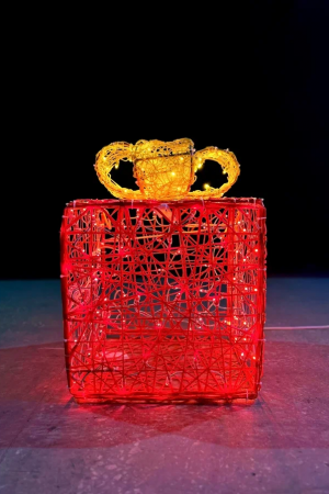 Светодиодная инсталляция Подарок 80 см., Сад Радости (SR312)