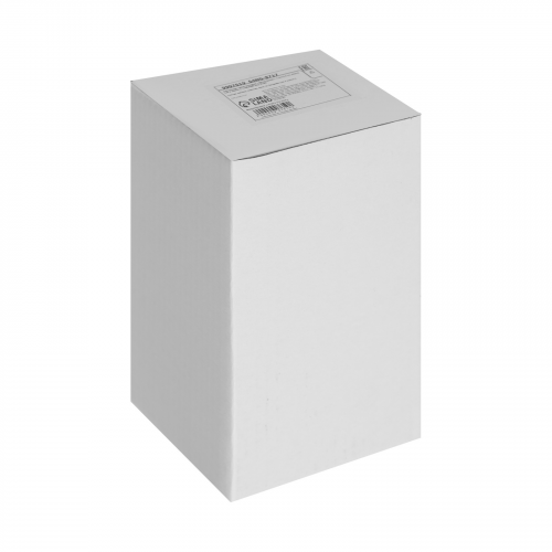 Светодиодная свеча Витая белая 7.5×12.5×7.5 см., пластик, воск, батарейки АААх2, Luazon Lighting (9907619)