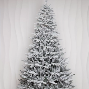 Искусственная елка Хеймдалль заснеженная 210 см., 100% литая хвоя, ЕлкиТорг (193210)