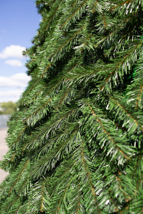 Уличная елка Русская зеленая 16 м., каркасная, ПВХ, Green Trees (GT16RUSPVC) 