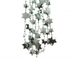 Бусы пластиковые Звезды 270 см, эвкалиптовый, Kaemingk (000470)