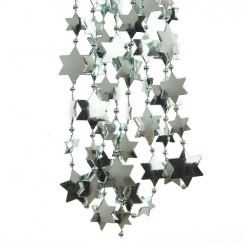 Бусы пластиковые Звезды 270 см, эвкалиптовый, Kaemingk (000470)