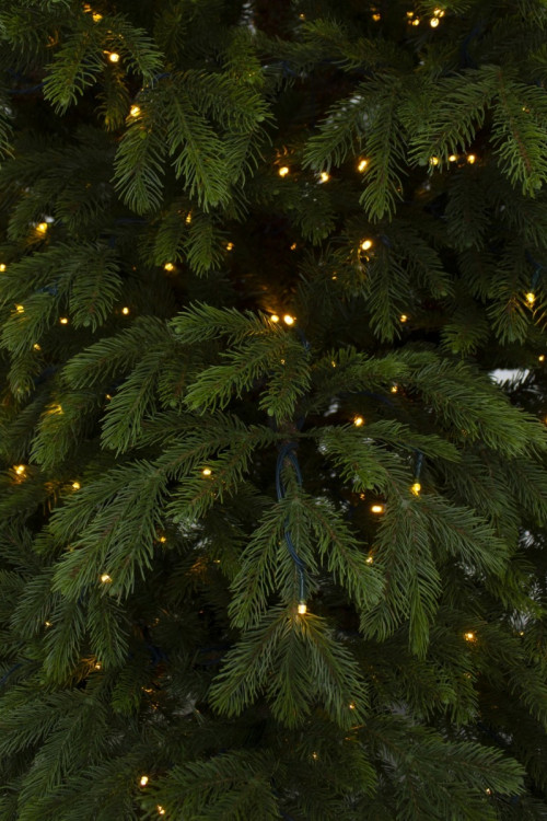 Ель Коттеджная 260 см., 950 LED лампы, литая хвоя+пвх, TreeDeLux (70053)