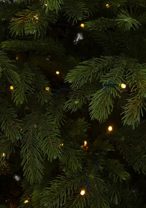 Ель Коттеджная 260 см., 950 LED лампы, литая хвоя+пвх, TreeDeLux (70053)