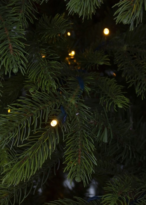 Ель Коттеджная 260 см., 950 LED лампы, литая хвоя+пвх, TreeDeLux (70053)