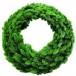  Венок хвойный Нормандия диаметр 60 см, темно-зеленый, Triumph Tree (73688)