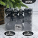 Набор пластиковых шаров Гамма 46 шт., черный, Christmas DeLuxe (86016-88074)