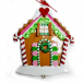 Украшение&quot;Новогодний домик&quot;12*13*2 см. (PO1107) в Санкт-Петербурге