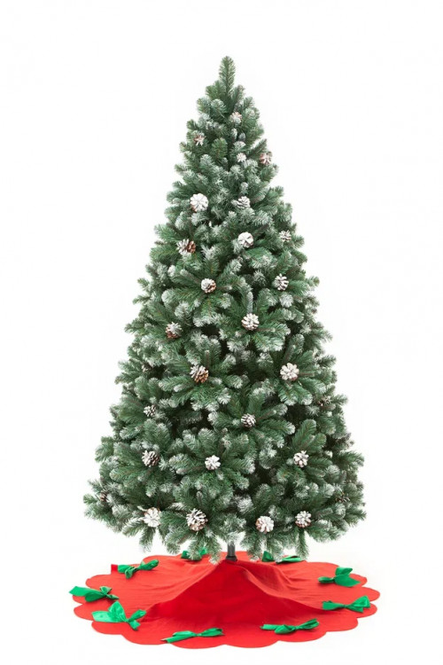 Искусственная елка Снежная королева заснеженная 210 см., мягкая хвоя, ЕлкиТорг (33210) в Санкт-Петербурге