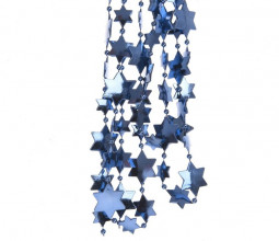 Бусы пластиковые Звезды 270 см синие, Kaemingk (000473)