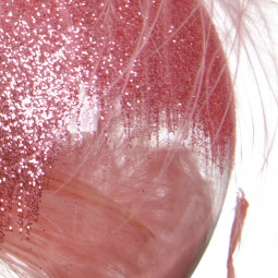 Набор пластиковых шаров Гламур 80 мм., розовый, 12 шт., Kaemingk (025723) 