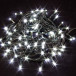 Светодиодная нить 7 м., 220V, 100 холодных белых LED ламп, контроллер, черный провод, Winner Light (w.01.5B.100-)