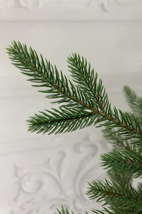 Ель Русская Премиум 90 см. в кашпо, 100% литая хвоя, TreeDeLux (70207)