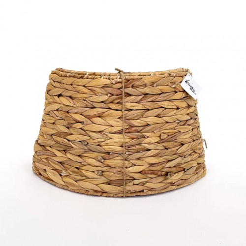 Джутовая корзина под елку 26х58 см., коричневая, разборная, Christmas DeLuxe (87520)