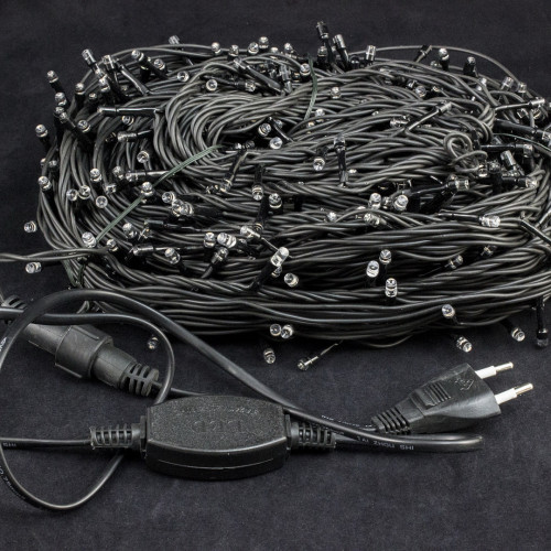 Светодиодная нить 40 м., 400 холодных белых LED ламп, c эффектом мерцания, Winner (W.01.6B.400+) в Санкт-Петербурге