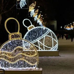 Светодиодная инсталляция Елочный 2D 190 см. 1 шт., Сад Радости (SR220)