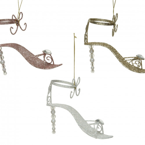 Украшение туфелька Кокетка 13*9 см., золотой, 1 шт., Kaemingk (020557/1)