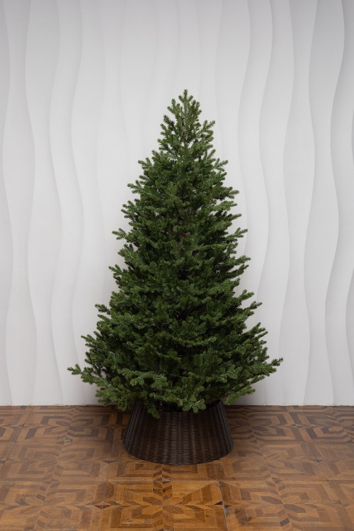 Искусственная елка Измайловская 240 см., 100% литая хвоя, 1900 мульти LED ламп, 10 режимов, ЕлкиТорг (57240)