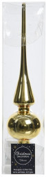 Елочная макушка Classic 26 см, золотая, стекло, KAEMINGK (113009)