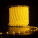 Дюралайт 2-х провод, диаметр 10 мм, 220В, желтые LED лампы 30 шт на 1 м., бухта 100 м., статика, Teamprof (TPF-DL-2WH-100-10mm-240-Y) 