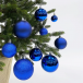 Набор пластиковых шаров Гамма 46 шт., синий, ChristmasDeLuxe (85396-88085) в Санкт-Петербурге
