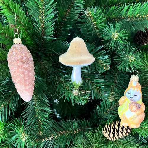 Набор стеклянных игрушек Лесной, 3 шт., Irena CO (63156/2)