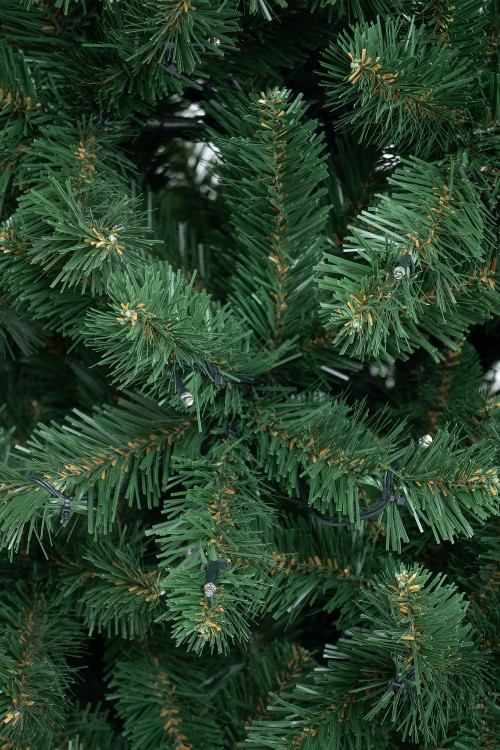 Искусственная елка Звездная 240 см., 570 мульти+теплых белых LED ламп, мягкая хвоя, ЕлкиТорг (189240)