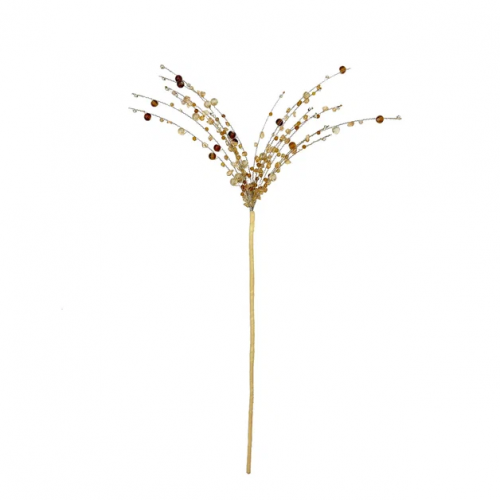 Ветвь Россыпь кристаллов медно-золотая 56 см., 1 шт., Christmas DeLuxe (86614)