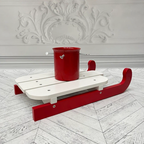 Подставка для натуральных елок Санки деревянные 54,5х31х24 см., Christmas DeLuxe (89822)