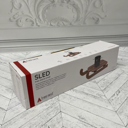 Подставка для натуральных елок Санки деревянные 54,5х31х24 см., Christmas DeLuxe (89822)