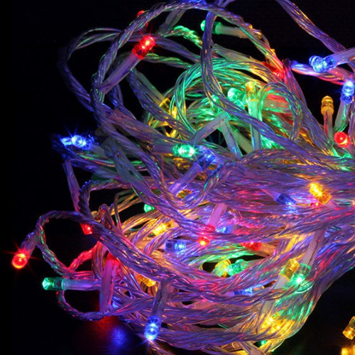 Комплект гирлянды на деревья с контроллером 60 м., 3 луча по 20 м, 600 разноцветных LED  ламп , Beauty Led (KDD600C-10-1M) в Санкт-Петербурге