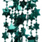 Бусы пластиковые Звезды 2.6*270 см., изумрудные, Kaemingk (000486)