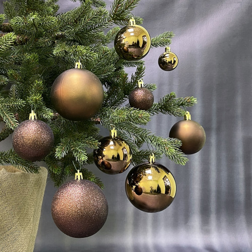 Набор пластиковых шаров Гамма 46 шт., шоколадный, House of seasons (84683) в Санкт-Петербурге