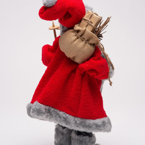 Дед Мороз Величавый в красной шубке 45 см., ЕлкиТорг (ZS-S-21831-18)
