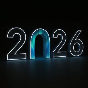 Светодиодные цифры &quot;2026&quot; 200 см., Сад Радости (SR026)