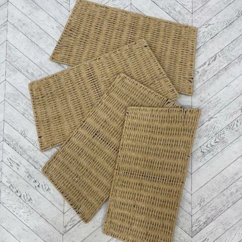 Джутовая корзина под елку 26,5х61х72 см., разборная , Christmas DeLuxe (89816)