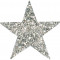 Звезда из пенофлекса 150 мм, серебро, ПромЕлка (Z-150SILVER)