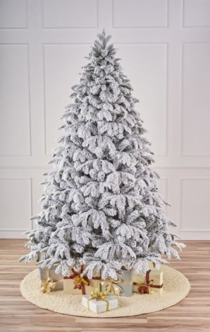 Искусственная ель Альпийская заснеженная 180 см., литая хвоя+пвх, Max Christmas (ЕАЛП18)