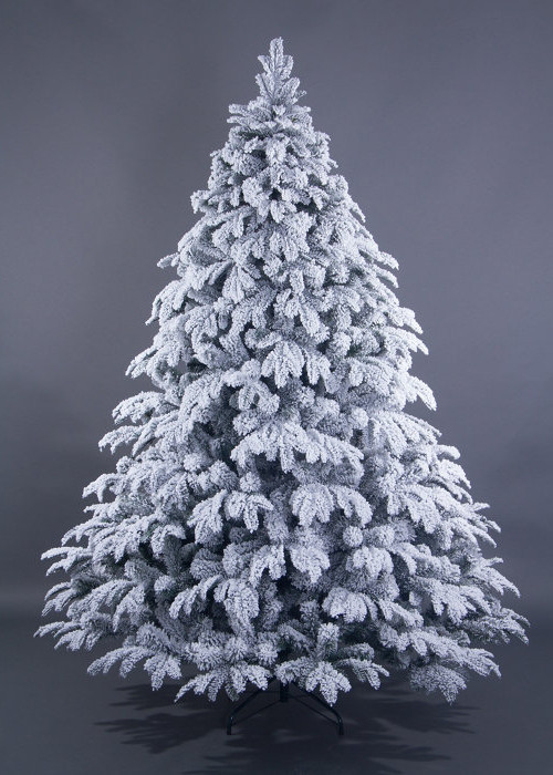Искусственная ель Альпийская заснеженная 220 см., литая хвоя+пвх, Max Christmas (ЕАЛП22)