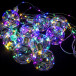 Светодиодная бахрома Шарики со светлячками 3*0,7 м., 10 разноцветных LED ламп, Winner (m.02.4T.10L-8ball)