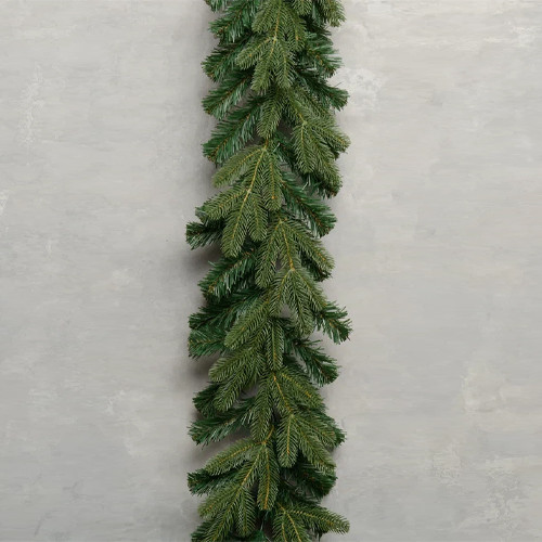 Хвойная гирлянда Парижанка 270*30 см., Литая хвоя+ПВХ, ЕлкиТорг (23044)