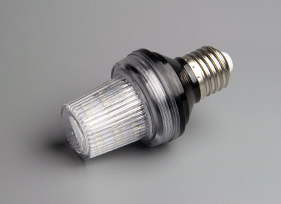 Строб-лампа для Белт-лайта холодная белая, 46 мм., 3Вт, Е27, 24В, Teamprof (TPF-B-E27ST-24V-W)