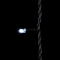 Светодиодная бахрома с колпачком 3,2*0,9 м., 168 белых LED ламп, каучуковый черный провод, Beauty Led (LL168-1-2W)