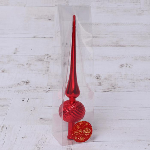 Макушка Классика полосы 25 см., красный, Зимнее Волшебство (6537062)    