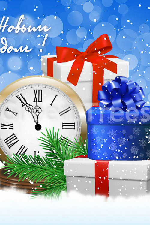 Комплект ограждений для каркасных елок высотой 25 м. - 31 щит 1,05*2 м., подарки, Green Trees (GT25OGKPOD)